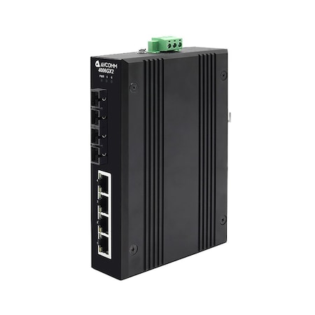 6-Port Industrial Unmanaged Ethernet Switch